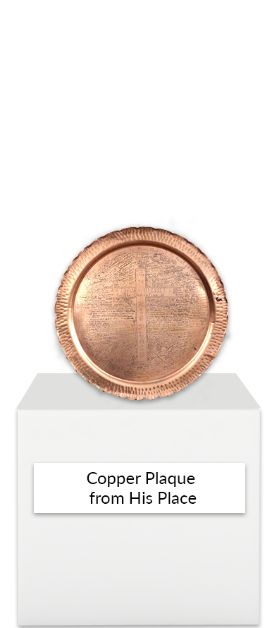 Copper Plaque